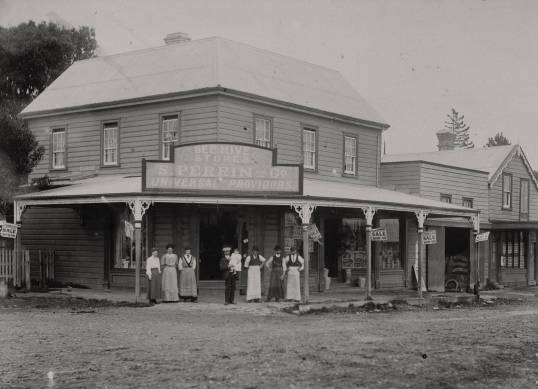 Beehive Store, Waiuku, 1908